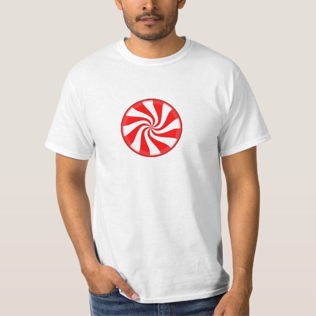 Peppermint Pop Art Tshirt (Front)