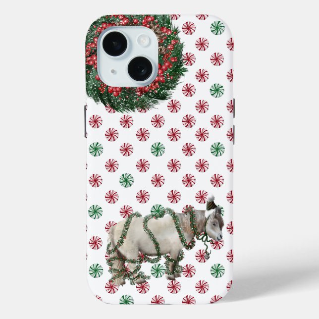 Peppermint Shetland Pony Case-Mate iPhone case (Back)