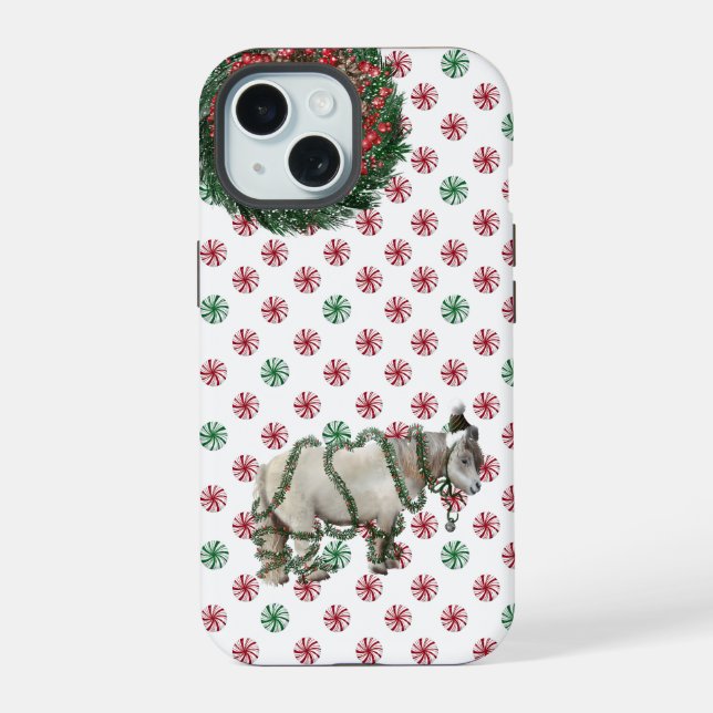 Peppermint Shetland Pony Case-Mate iPhone case (Back)
