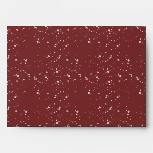 Peppermint Snow Envelope (Front)