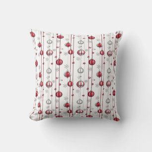 Peppermint Spice Throw Pillow