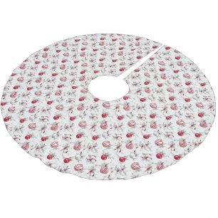 Peppermint Spice Tree Skirt