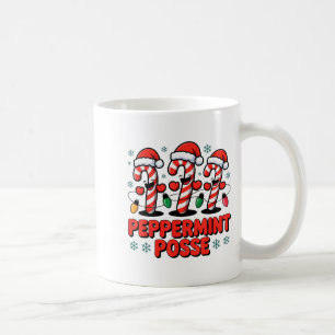 Peppermint Sse Candy Cane Funny Christmas Santa Ha Coffee Mug