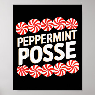 Peppermint Sse Festive Christmas Candy Theme Famil Poster