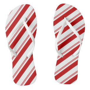Peppermint Stripes Thongs