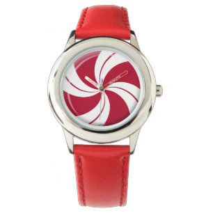 Peppermint Swirl Candy Watch