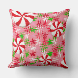 Peppermint Swirl Cushion