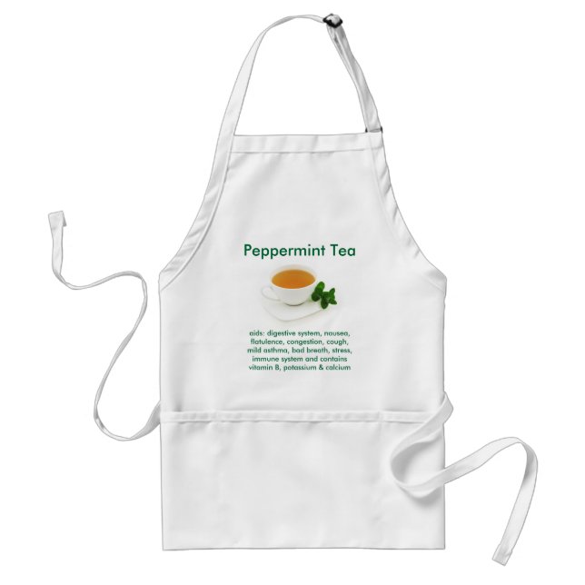 Peppermint Tea apron (Front)