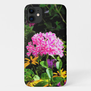 Peppermint Twist Phlox in the Flower Garden iPhone 11 Case