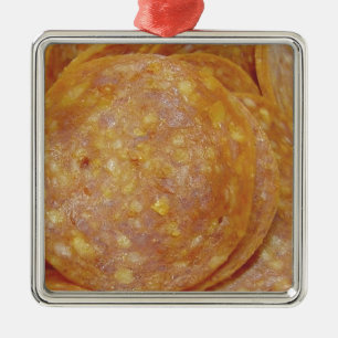 Pepperoni Metal Ornament