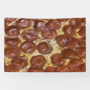 Pepperoni Pizza Banner
