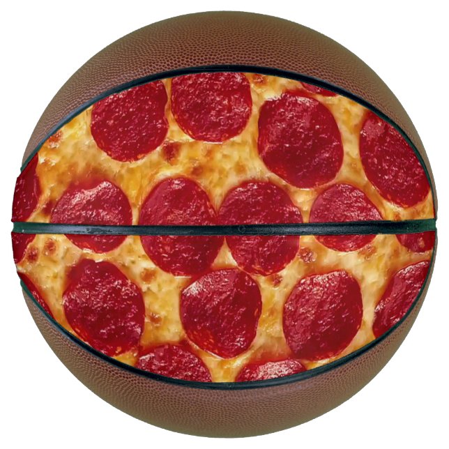 Pepperoni pizza basketball (Front)