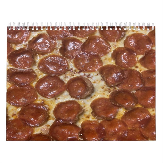 Pepperoni Pizza Calendar (Cover)