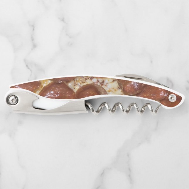 Pepperoni Pizza Corkscrew (Front)