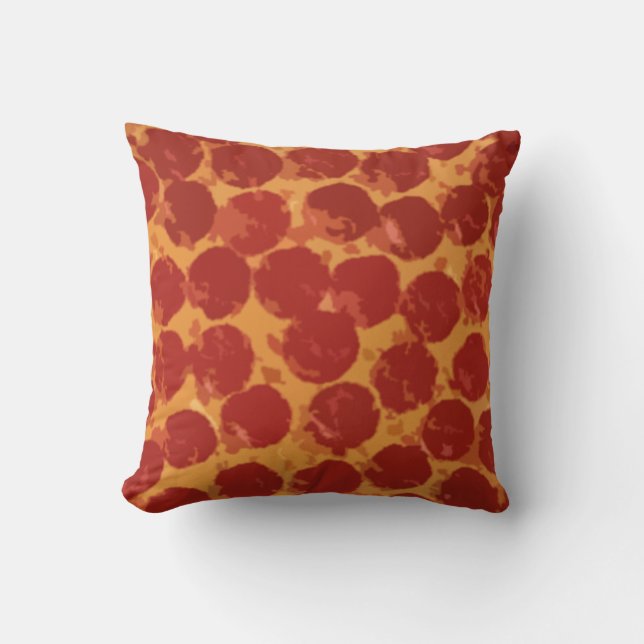 Pepperoni Pizza Cushion (Front)