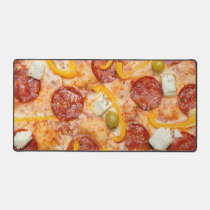 Pepperoni Pizza Desk Mat
