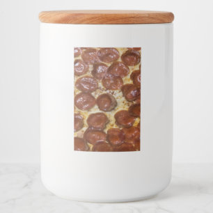 Pepperoni Pizza Food Label
