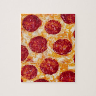 Pepperoni Pizza Hot and Yummy! Jigsaw Puzzle