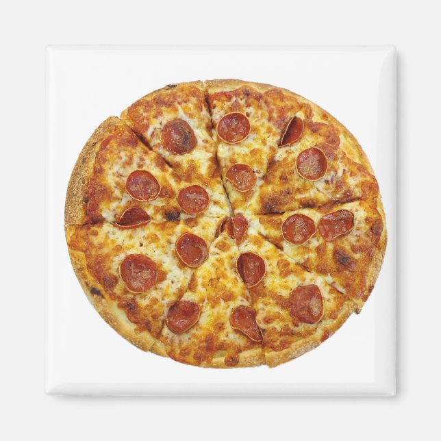 Pepperoni Pizza Magnet (Front)