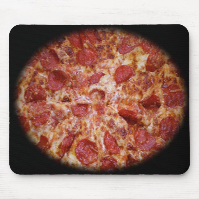 Pepperoni Pizza Mousepad (Front)