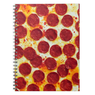 Pepperoni Pizza Notebook