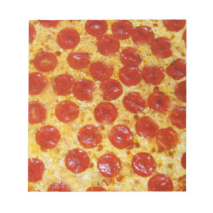 Pepperoni Pizza Notepad