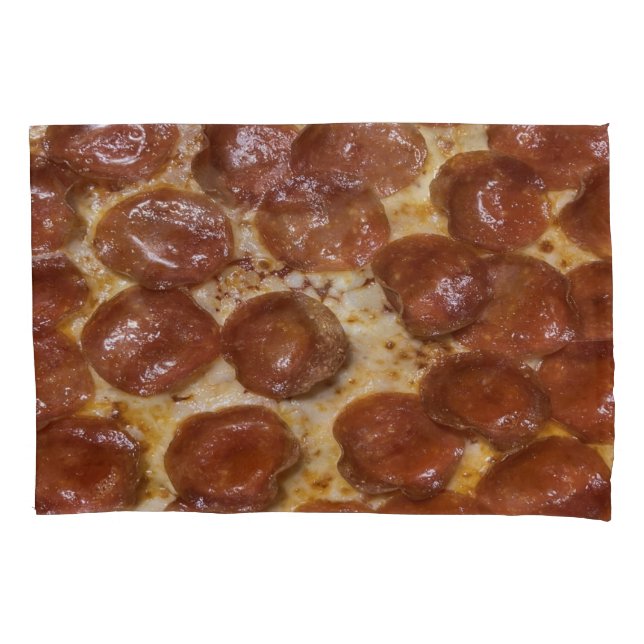 Pepperoni Pizza Pillowcase (Front)