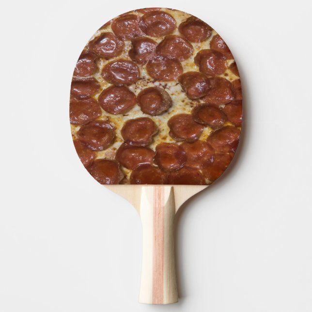 Pepperoni Pizza Ping Pong Paddle (Front)