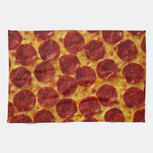 PEPPERONI PIZZA PLUS 3  TEA TOWEL