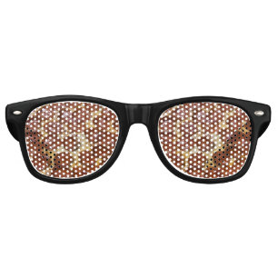 Pepperoni Pizza Retro Sunglasses