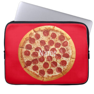 Pepperoni Pizza Thunder_Cove Laptop Sleeve