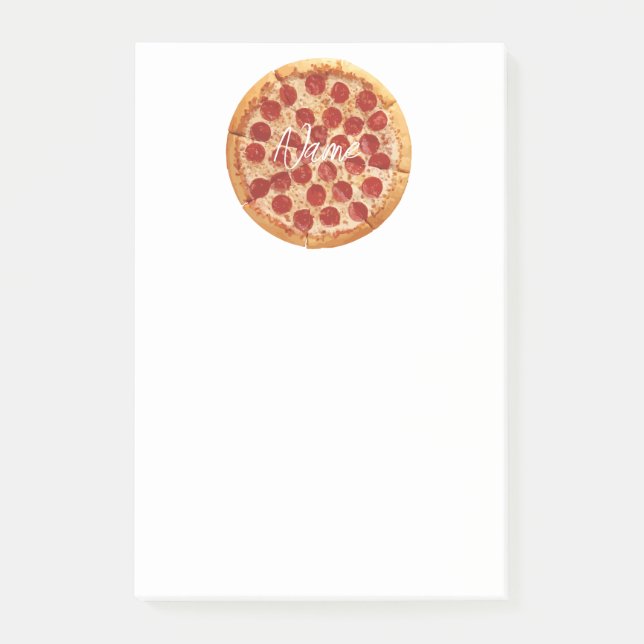 Pepperoni Pizza Thunder_Cove  Post-it Notes (Front)