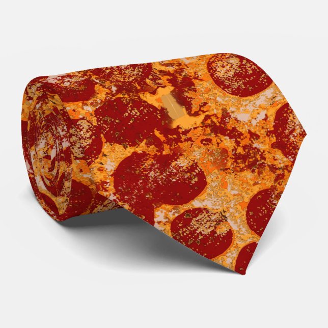 Pepperoni Pizza Tie (Rolled)