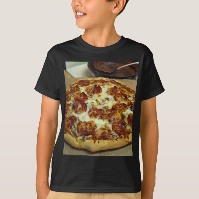 Pepperoni Pizzas T-Shirt (Front)