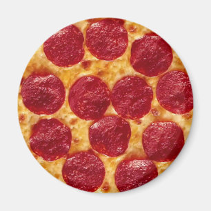 pepperonis pizza magnet