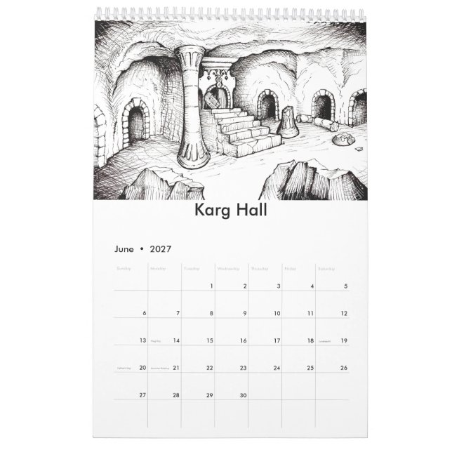 Pepper's Adventures Fantasy Art 2017 Calendar (Jun 2027)