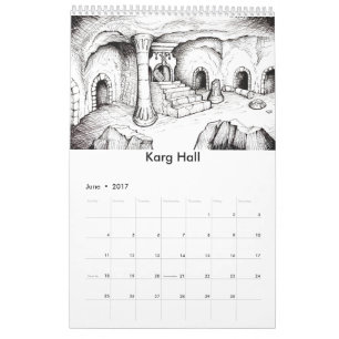 Pepper's Adventures Fantasy Art 2017 Calendar
