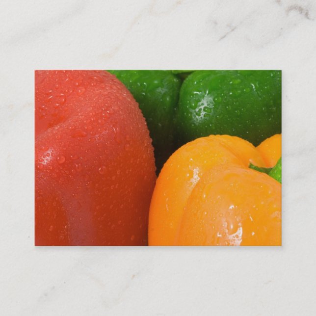 Peppers! Business Card (Front)