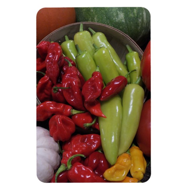 Peppers N Veggies Magnet (Vertical)