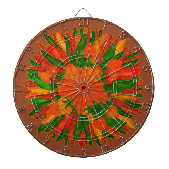 Peppers Sun Dartboard (Front)