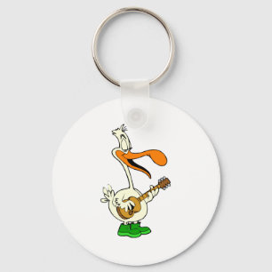 Peppy Pelican Key Ring