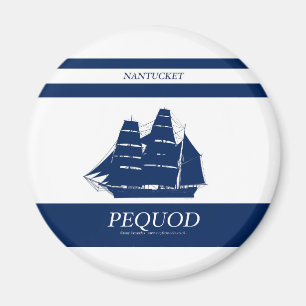 pequod blue stripe magnet