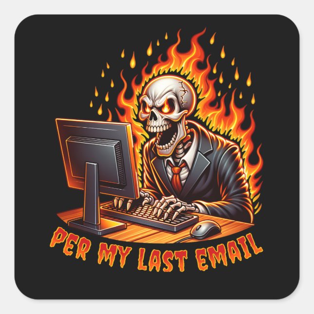 Per my last email square sticker (Front)