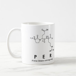 Per peptide name mug