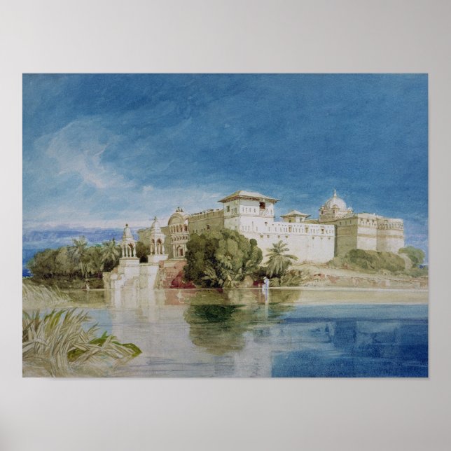 Perawa Palace, Malwa, Central India Poster (Front)