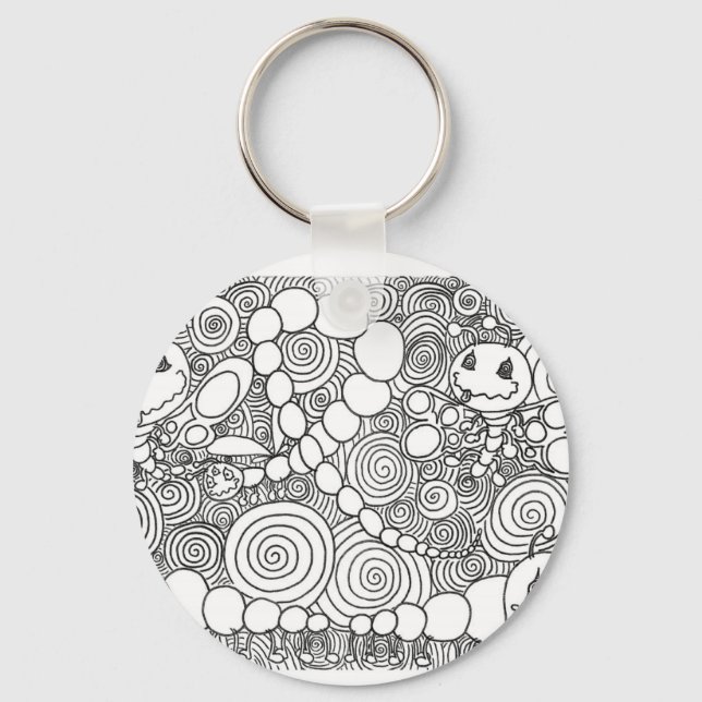 Percentum Bugz Key Ring (Front)