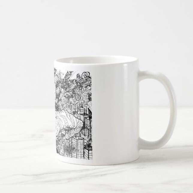 Percentum Godzilla Coffee Mug (Right)