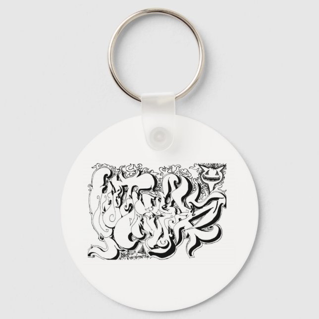 Percentum Graph Key Ring (Front)