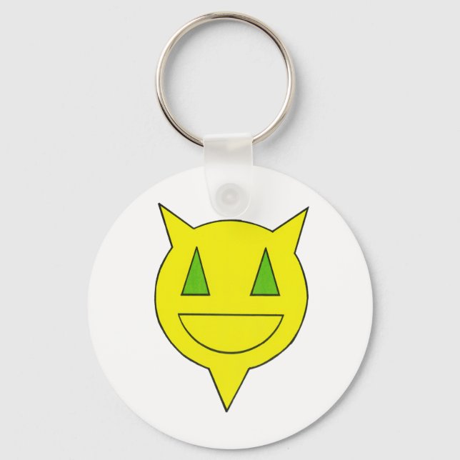 Percentum Head Key Ring (Front)