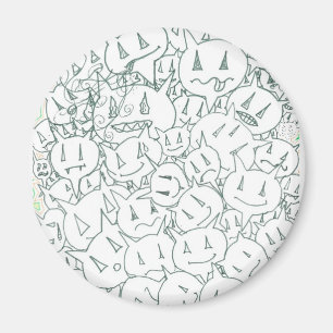 Percentum Heads Magnet